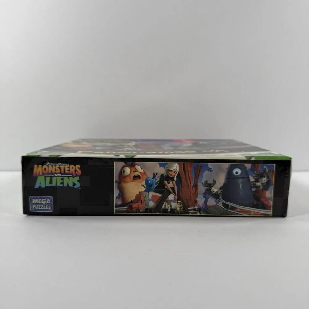 Monsters vs Aliens Panoramas Jr Jigsaw Mega Puzzle 150 Pieces Factory Sealed New